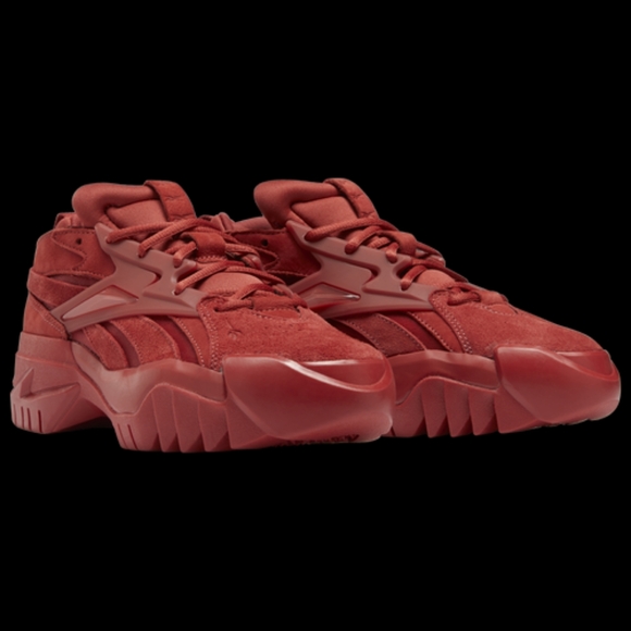 Size 8.5 - Reebok Cardi B x Club C V2-Color: Red-NWT-$120 - Picture 1 of 9